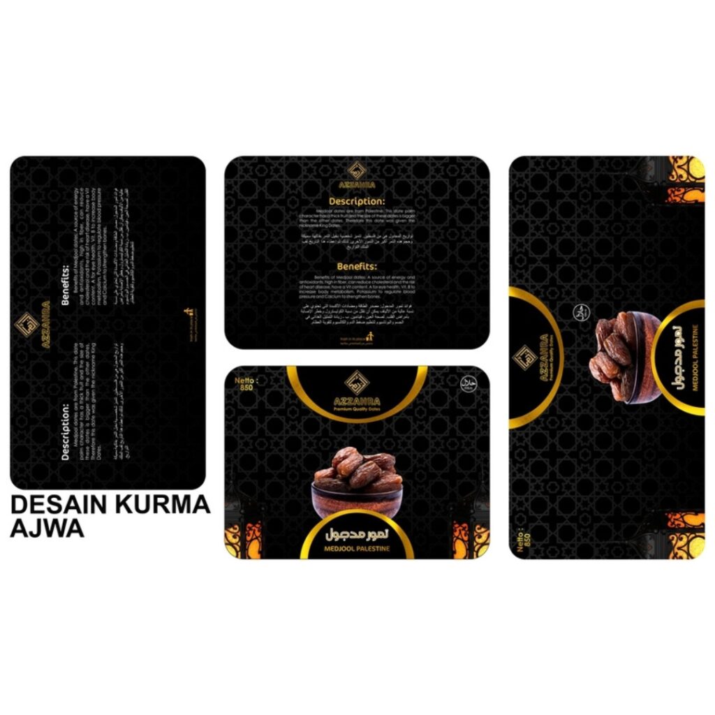 jasa desain grafis portofolio kemasan11 - kurma ajwa