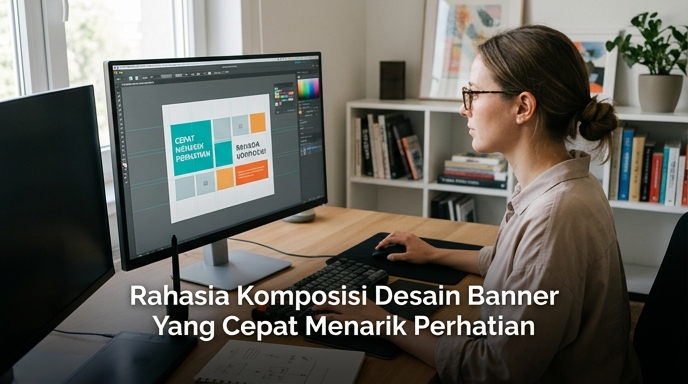 Rahasia Komposisi Desain Banner Yang Cepat Menarik Perhatian