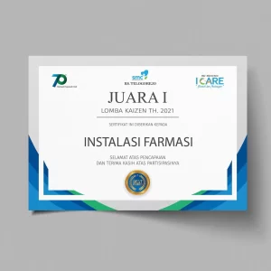 jasa desain sertifikat grafis murah profesional dari juru desain - jurudesain.com